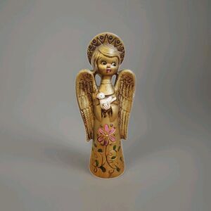 Holt Howard Gold Japan Angel Mid-Century Christmas Dove 10.5" MCM FLAWS